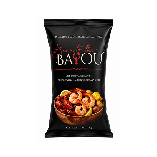 Been to the Bayou Crab Boil Seasoning, Cajun Seafood Spice Blend, 16 oz